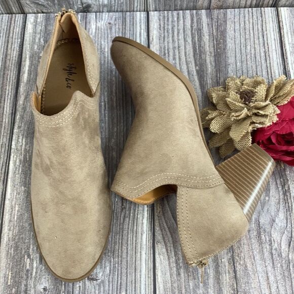 STYLE & CO Amandde Booties 11M - Picture 3 of 5